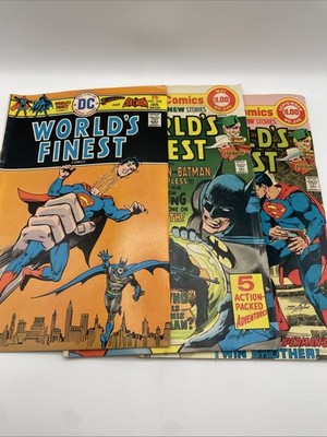 DC s Worlds Finest Comic Lot #235,244,246 See Pics See Desc Free Ship Lot 24