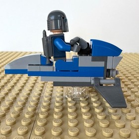 LEGO Star Wars Clone Wars: Mandalorian + Speeder Bike, BLASTER sw0296, 7914 2011