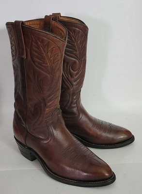 Vtg Red Wing 9801 Brown Leather USA Made Cowboy Western  display picture 3
