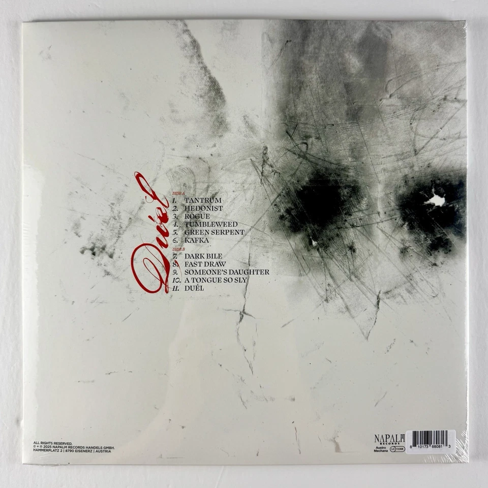 Jinjer - Duel LP Red w/ Black & White Splatter Vinyl LIMITED EDITION - Image 4 of 4