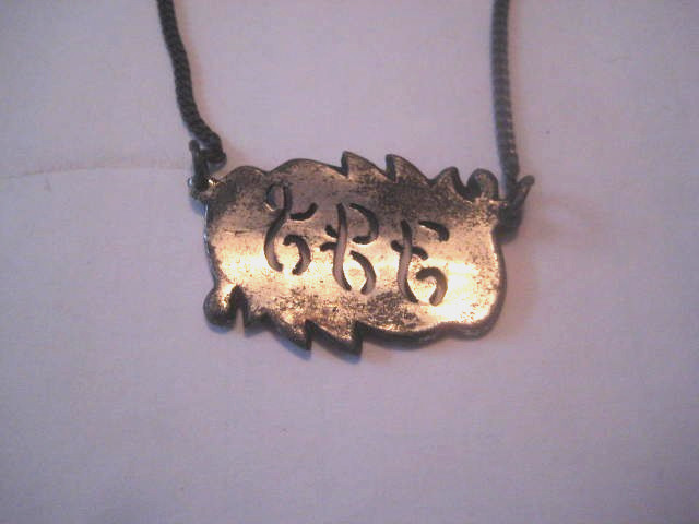 Men's Tie Bar Vintage Mid-Century Art Deco Sterling & Marcasite Initials FJS