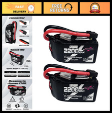 2200mAh 3S Lipo Battery 40C 11.1V Shorty XT60 Plug for RC Cars Drones Helicopter