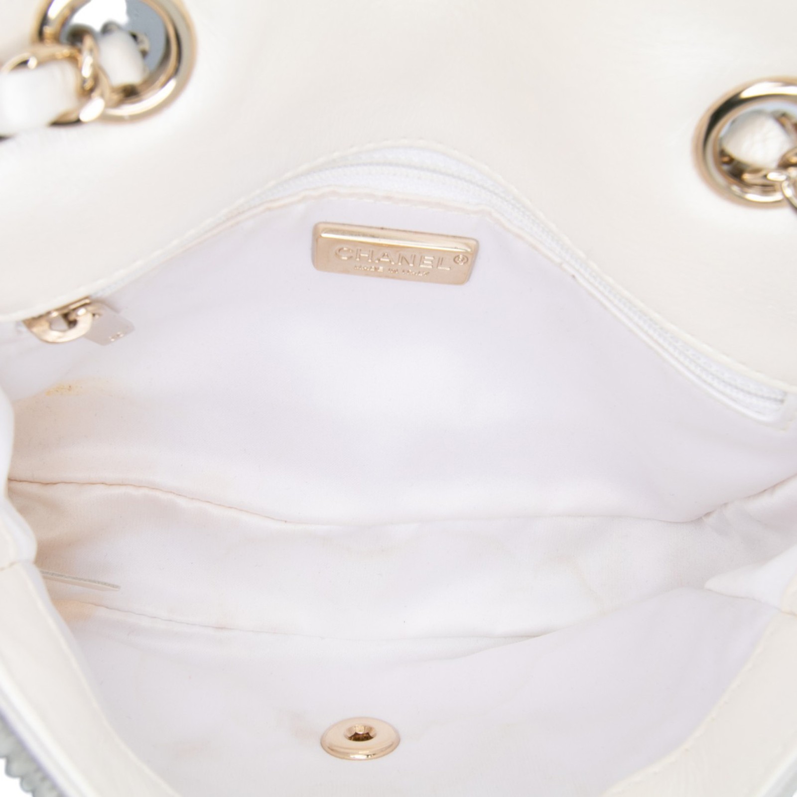 Authenticated Chanel Small Sequins Single Flap Li… - image 4