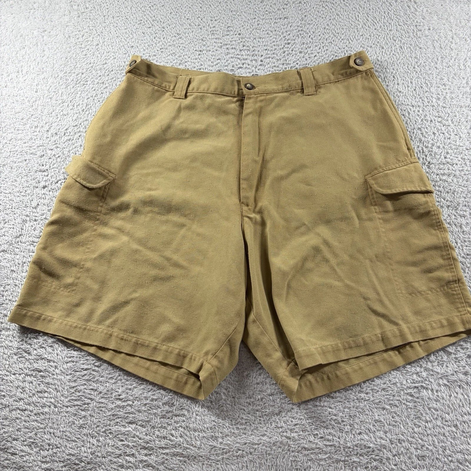 Vintage Fieldmaster Rayon Shorts Mens 36 Lightweight Hiking Summer Utility