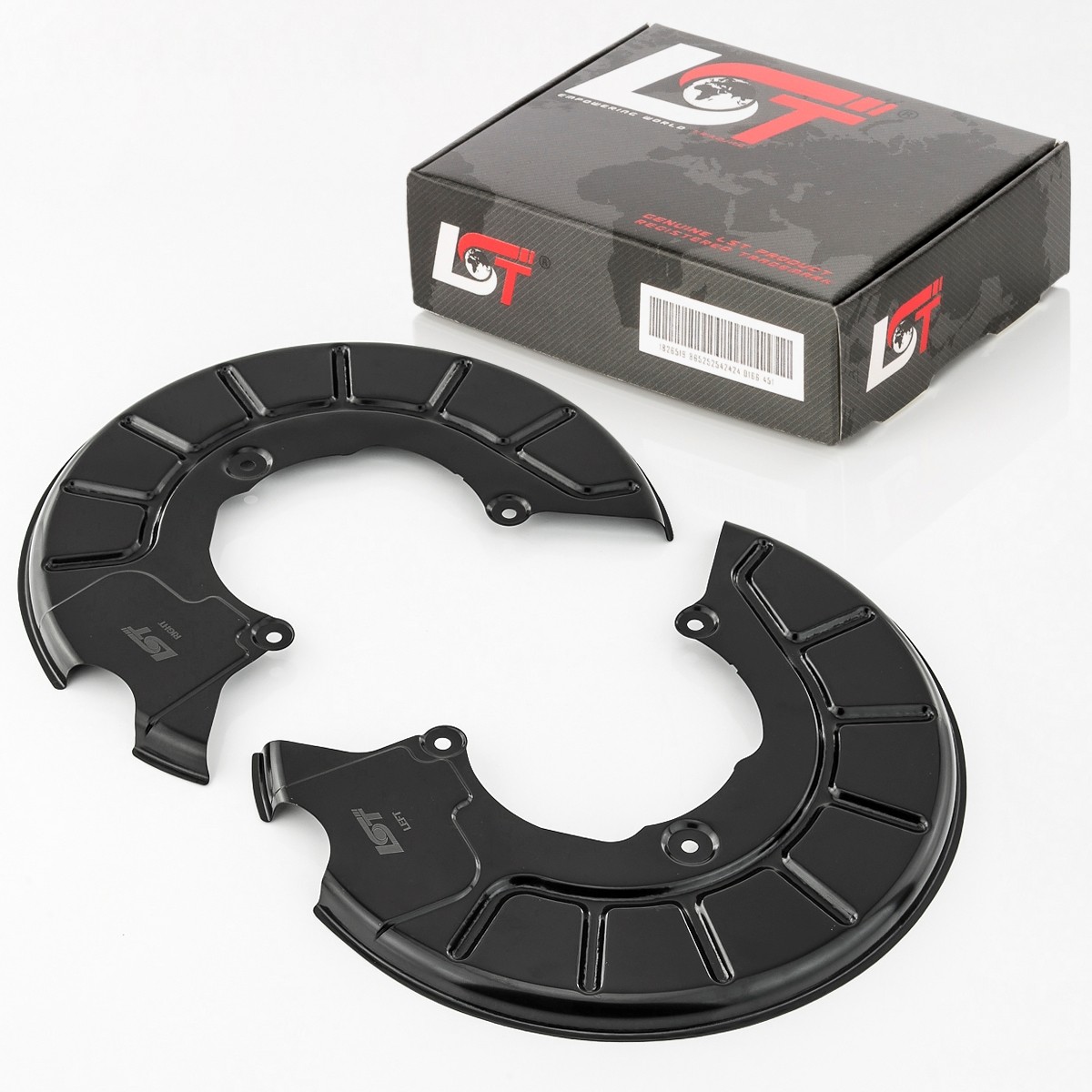 2x Cover Plate Brake Disc Front for AUDI A1 8X / A3 8P / Q3 8U