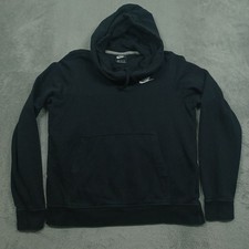 Nike Sweater Womens Medium Black Pullover Running Hoodie Casual Activewear