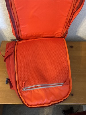 Osprey Nebula 24 SevenSeries Backpack Red Padded Laptop Sleeve Hiking Travel Bag Osprey Nebula 24 SevenSeries Backpack Red Padded Laptop  main image 4