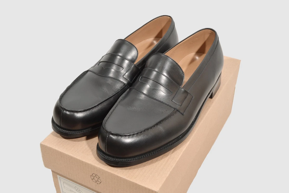 NIB JM Weston 180 Blue & White Penny Loafers Size 9.5US / 8.5UK Flats JM Weston Blue size 8.5 UK in Suede - 55800953 main image 3