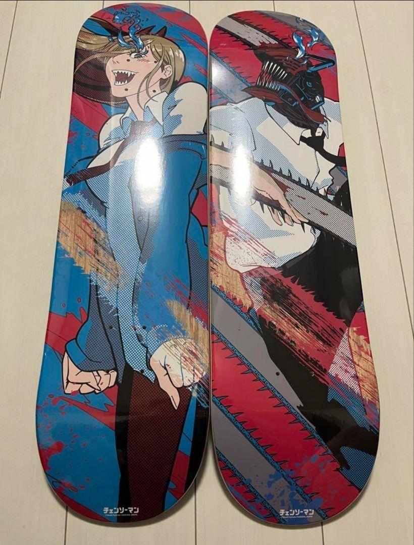 Chainsaw Man x ZONE Limited Skateboard Deck Set Denji & Power