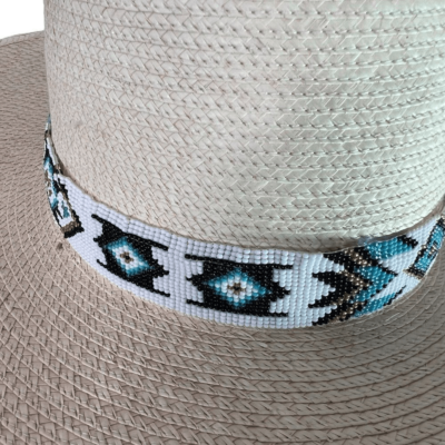 Big Bend Saddlery Alpine Texas Palm Leaf Wide Brim Vaquero  display picture 2