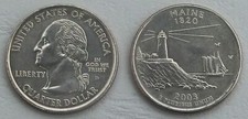 USA State Quarter 2003 Maine D unz.