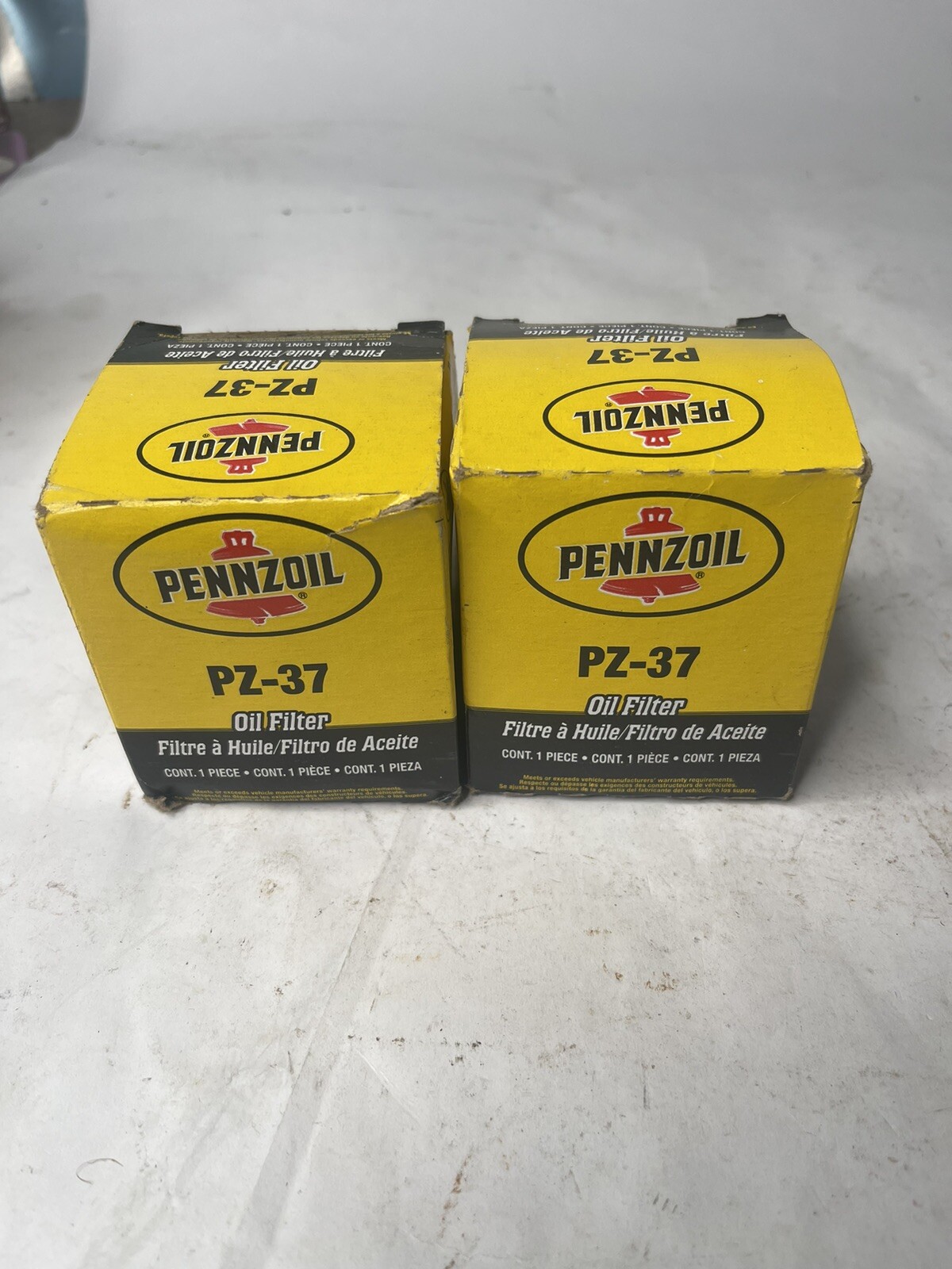 PENNZOIL PZ37 cross reference oil filters