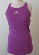 ADIDAS womens Small climachill pink purple racerback padded bra tank top NEW