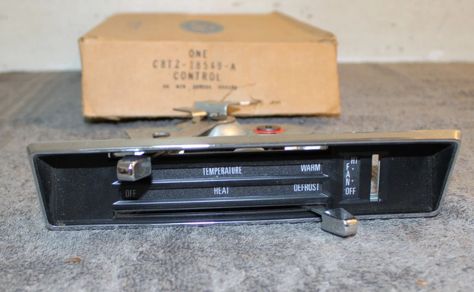 1968 - 1972 年福特 F100 F250 F350 F500 F600 F750 卡车 NOS 加热器控制组件 — 第 3/4 张图片