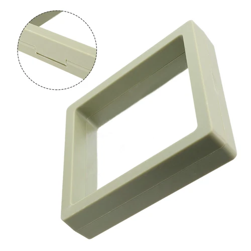 (3 Sets) PE Film Schmuck Aufbewahrungsbox & Basis 9*9 cm Ringe Halskette Halter Display - Bild 14 von 24