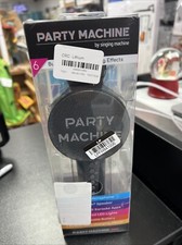 Singing Machine Portable Bluetooth Speaker with Microphone - Black 484