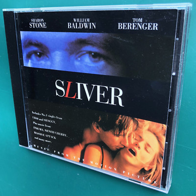 SLIVER Hip Hop Rock Film Soundtrack CD Sharon Stone William Baldwin Verve Enigma