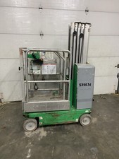 2013 GENIE GR20 20’ ELECTRIC RUNABOUT SCISSOR VERTICAL MAST DRIVABLE MAN LIFT
