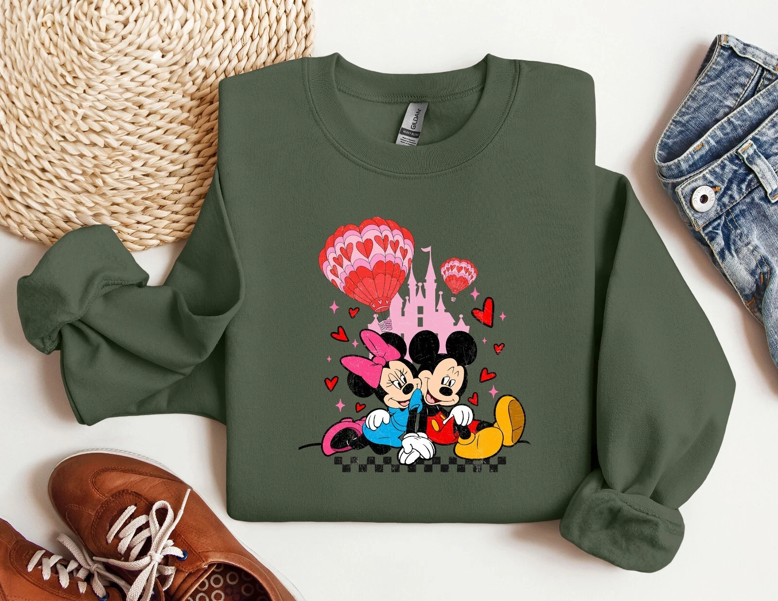 Amante di Topolino e Minnie equipaggio San Valentino Disney San Valentino regalo per lei