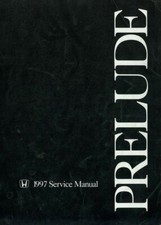 1997 Honda Prelude Shop Service Repair Manual Book Engine Drivetrain Electrical