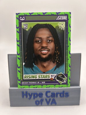 BRIAN THOMPSON JR. 2024 Panini Score Halloween Green Bats Rookie