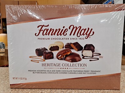 Fannie May Heritage Collection Milk Chocolate Trinidads Pixies Buttercreams 2025