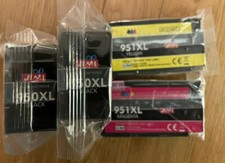 HP952XL Ink two black one yellow and one magenta
