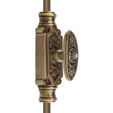 Signature Ironmongery Dalston Door Brass Cremone Bolt 9 feet Antique Satin Brass