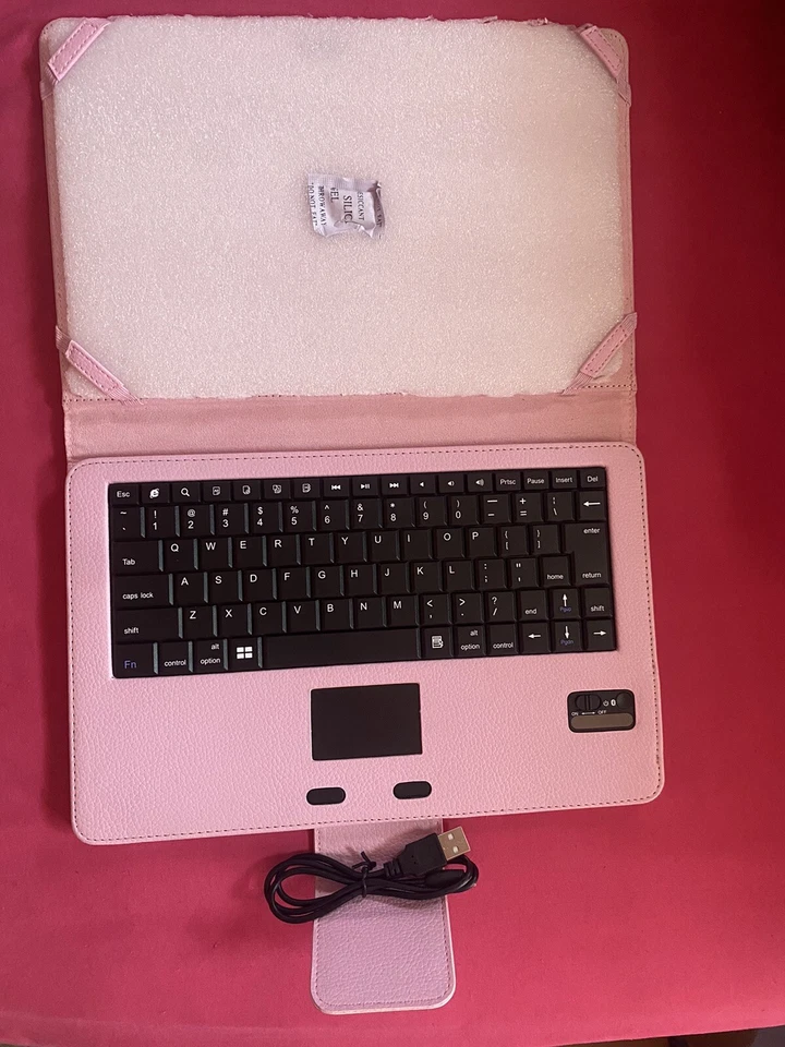 Pink Touchpad Keyboard Case - Image 4 of 4