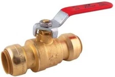 TheWorks 3/4 in. Brass FIP x FIP Threaded Full Port Ball Valve LFBV104