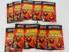 10 Pack Grabber Warmers 10 Hours HAND Warmers - 20 Grabber 10 Pairs - Exp 2027
