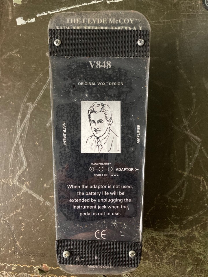 Vox Wah Pedal V848 The Clyde McCoy eBay
