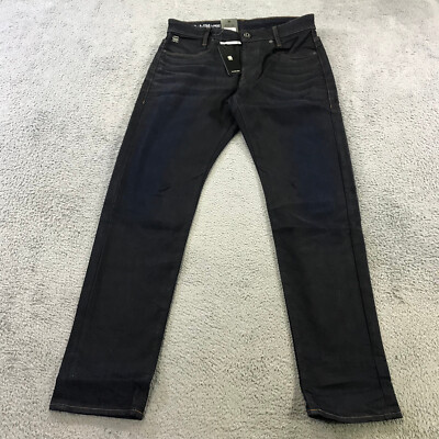 G Star Raw Jeans Mens 29x30 D- Staq 3D Slim Fit Button Fly Denim 5 Pocket Casual