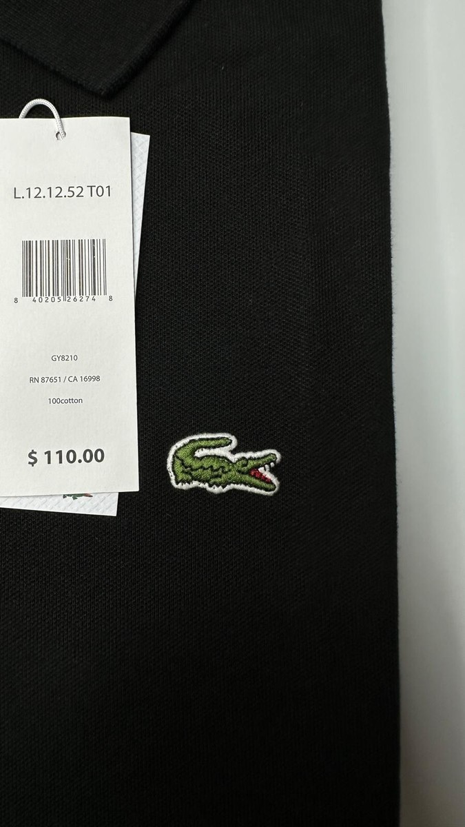 NWT Lacoste Polo For Men 100% Cotton Short Sleeve Free Shipping
