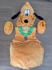 Disney Store Baby Pluto Dog Costume Dress up Boy 3 piece 18/24 Months