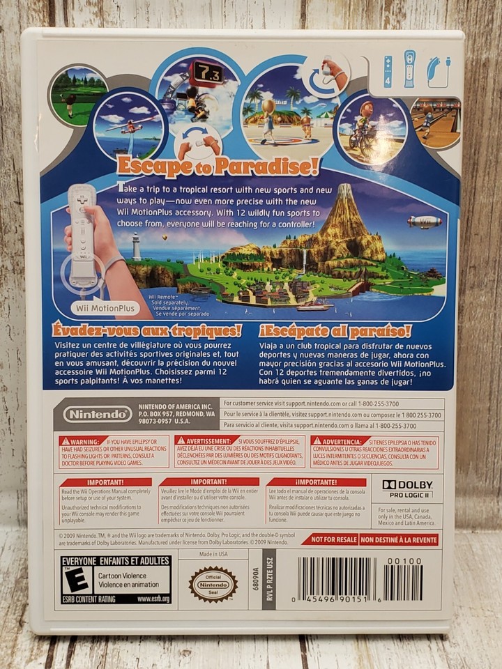 Wii Sports Resort (Nintendo Wii, 2009) Complete CIB eBay