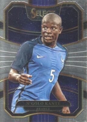 2017-18 Panini Select Soccer #87 N'Golo Kante France Mbappe FIFA