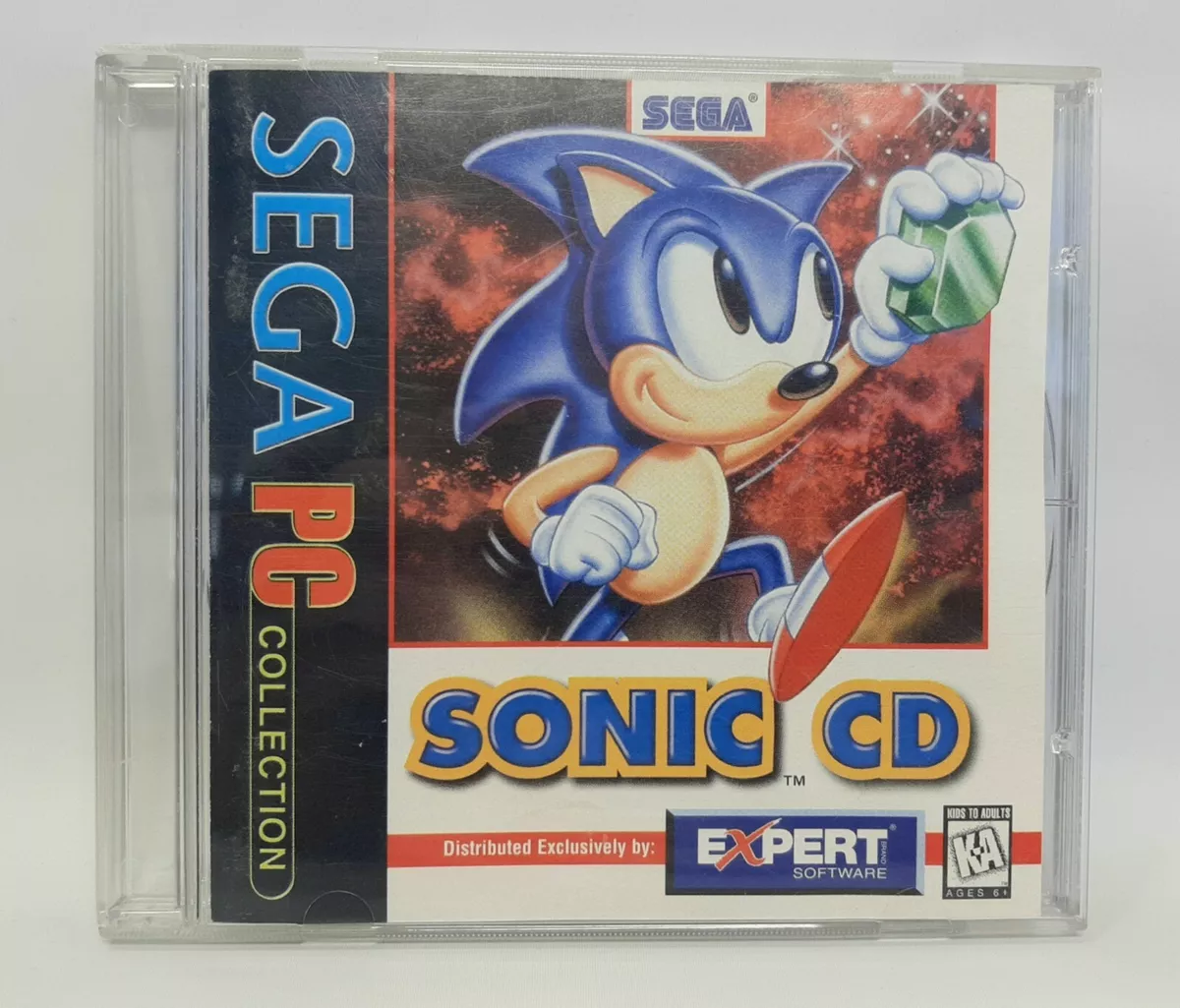 SEGA Sonic The Hedgehog CD ROM for Windows 95