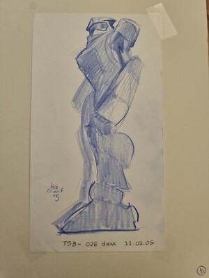 Rare Disney TOY STORY 3 Original Animation Art Character Drawing #51