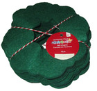 Creatology ~ Christmas Felt Shapes ~ 18 Pc ~ Wreath ~ Crafting Felt Shapes Green