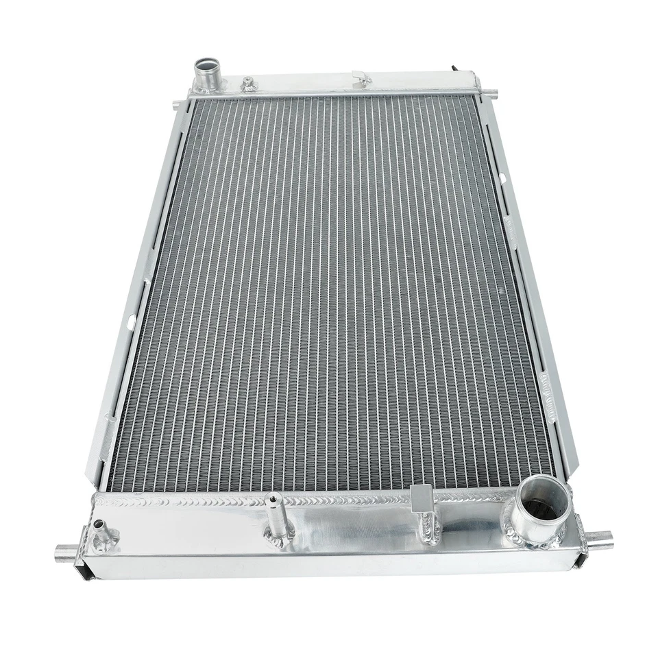 3 Row Aluminum Radiator+2X12" Slim Fan For 1997-2004 Ford Mustang GT/SVT V8 MT - Image 3 of 4