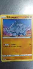 Carte Pokémon Rhinocorne 089/196 Origine Perdue, sorti du booster,français