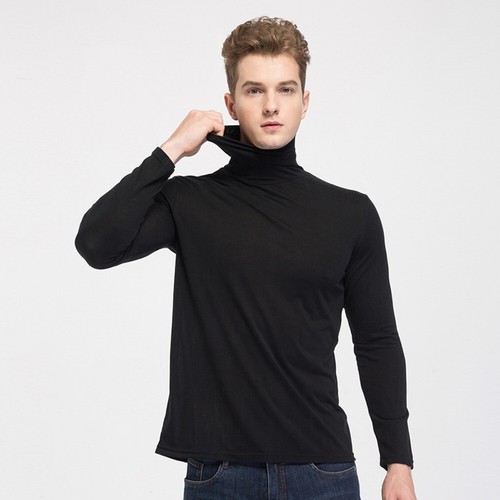 Mens Silk Cashmere Blend Undershirt 
