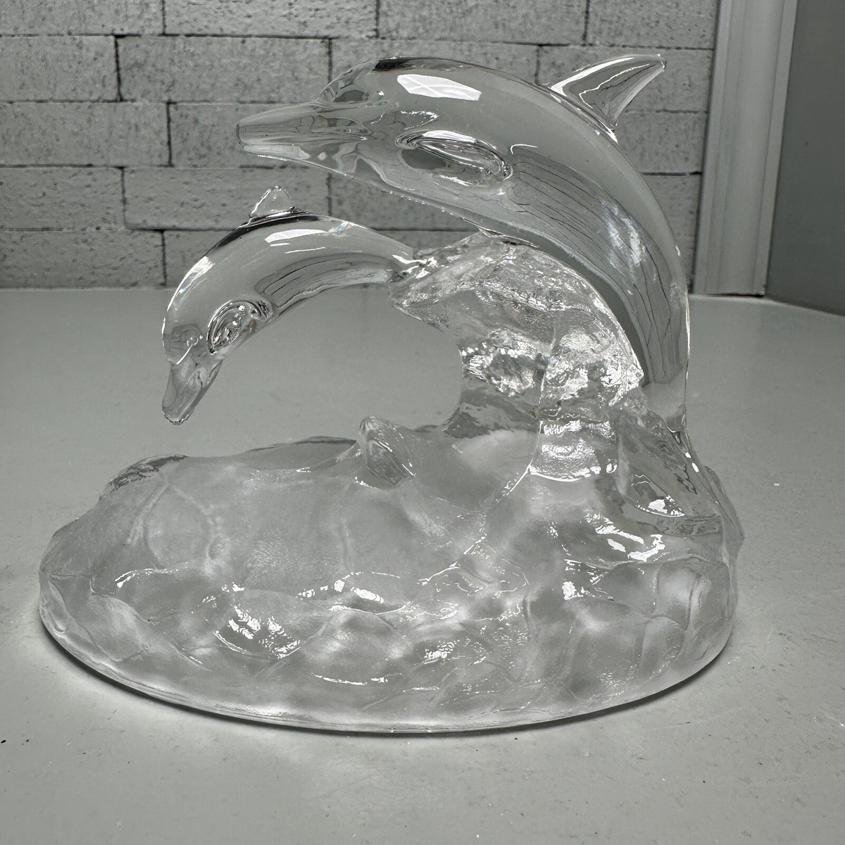 新品❣️美しい青CRYSTAL DARQUES DAUPHIN  新品❣️美しい青CRYSTAL DARQUES DAUPHIN ROYAL