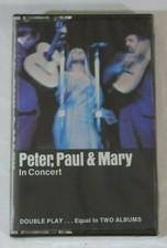 NEW SEALED - Peter, Paul Mary in Concert Cassette Tape