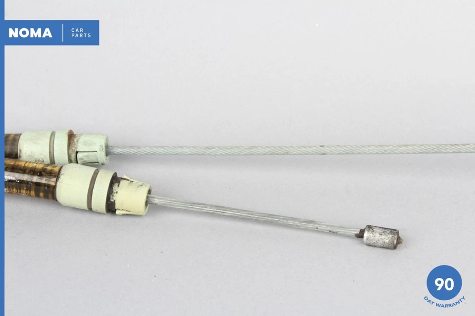 07-09 Jaguar XK XKR X150 Rear Left & Right Parkbrake Hand Brake Cable Set OEM - Image 3 of 4