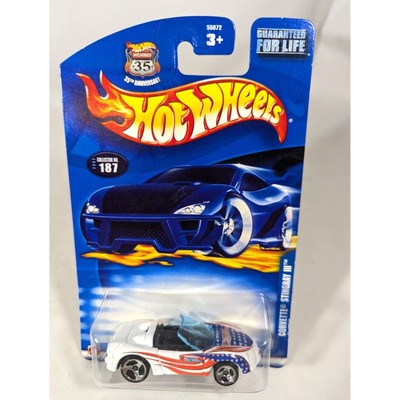 Hot Wheels Corvette Stingray III 187 2002 Diecast Car Stars and Stripes