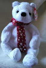 TY Beanie Baby ~ 2000 HOLIDAY TEDDY Christmas Bear #4332 New with TAG PROTECTOR