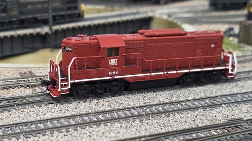 Atlas escala N GP7TT Ph2 Loco Rock Island #1294 DCC libre de humo | Condition: Used