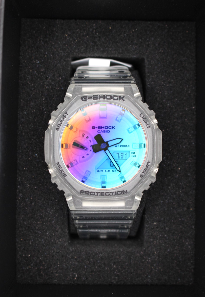 CASIO G-SHOCK GA-2100SRS-7Ajf Limited Edition Iridecent Color CASIO G-SHOCK GA-2100SRS-7Ajf Limited Edition Iridecent Color